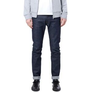 NWT A.P.C New Cure Homme Jean Tres Etroit in Indigo Blue Size 26